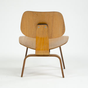 SOLD Eames Evans RARE Herman Miller 1948 LCW Lounge Chair Wood Calico Ash