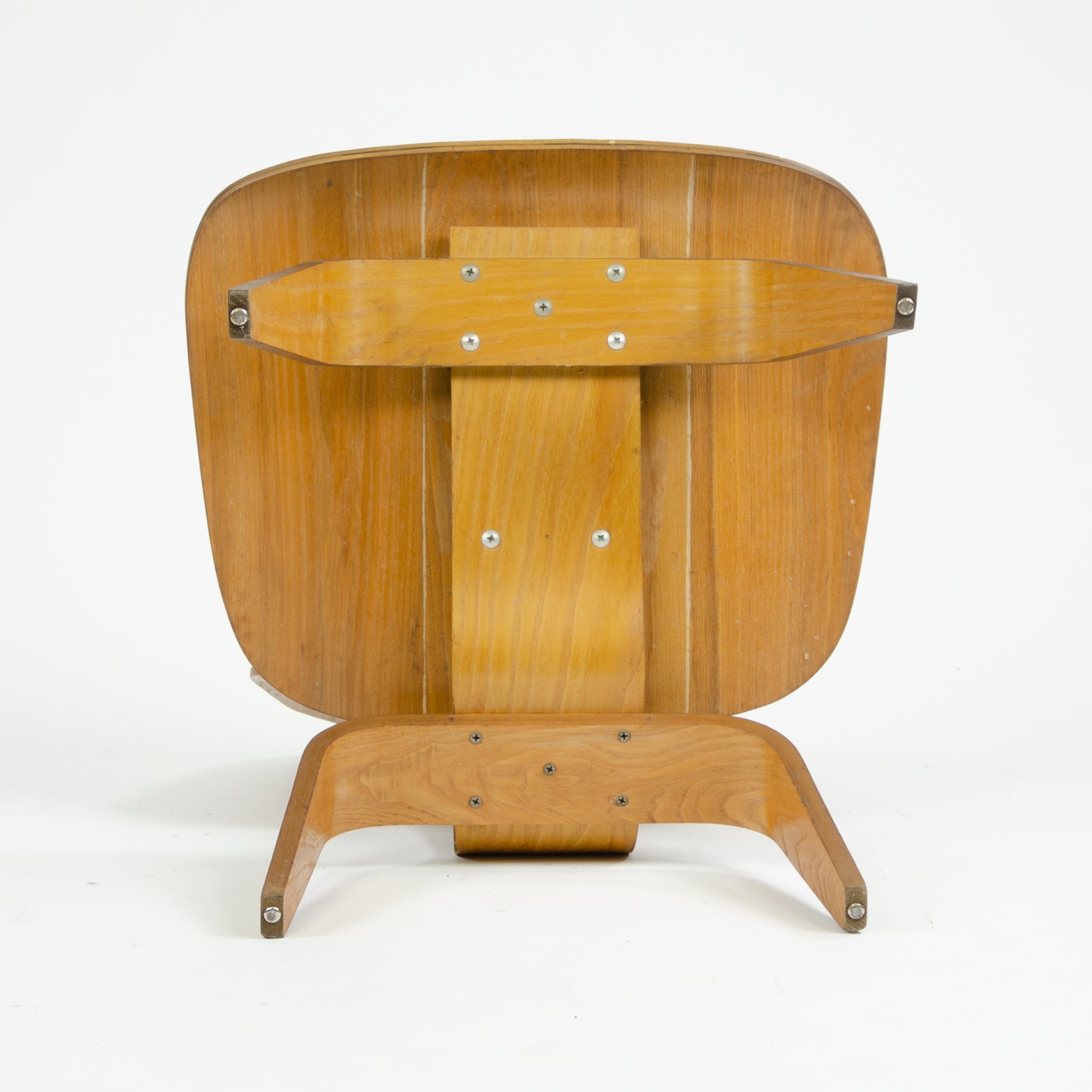SOLD Eames Evans RARE Herman Miller 1948 LCW Lounge Chair Wood Calico Ash