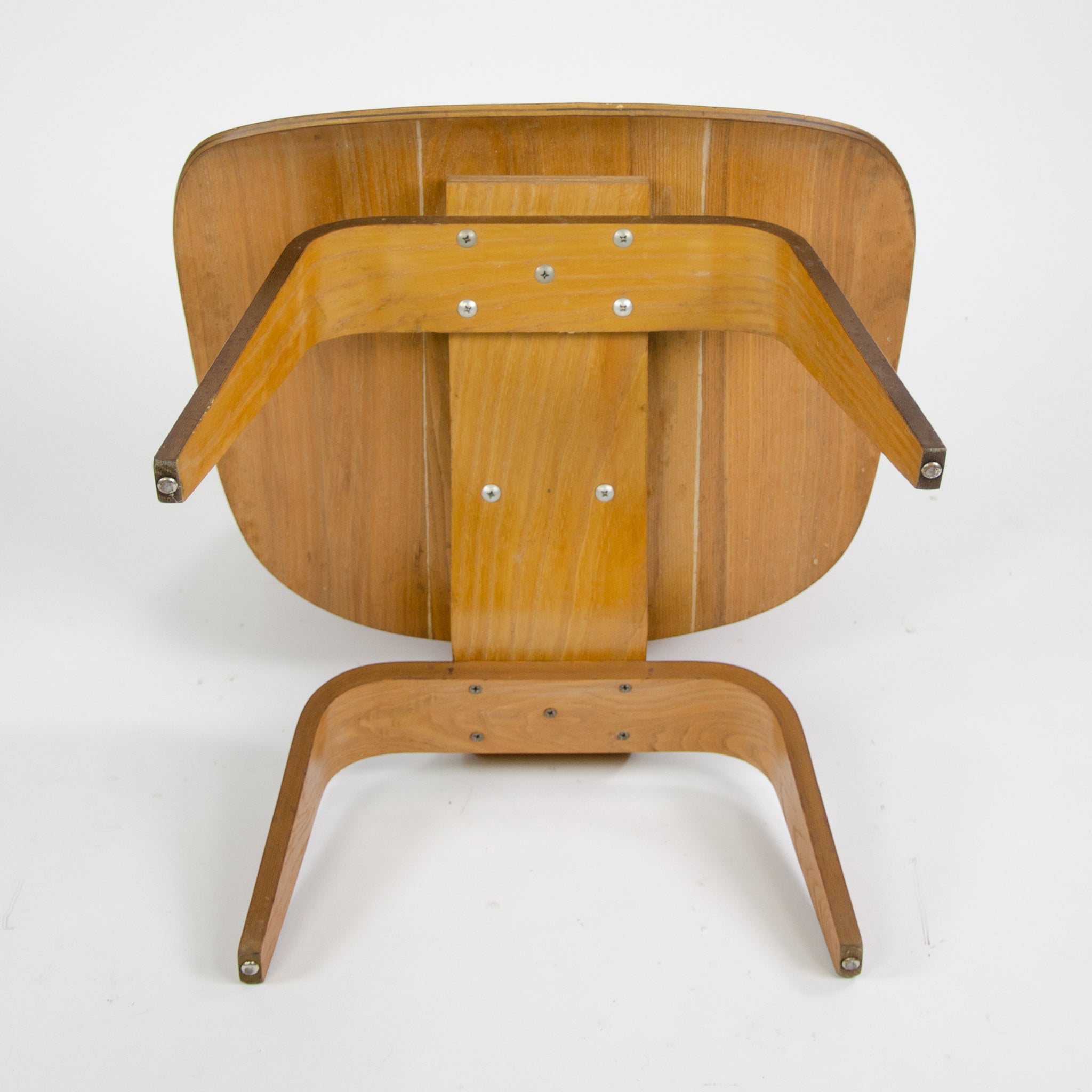 SOLD Eames Evans RARE Herman Miller 1948 LCW Lounge Chair Wood Calico Ash