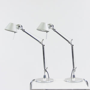 SOLD Artemide Tolomeo Micro Desk Table Lamp Michele De Lucchi & Giancarlo Fassina