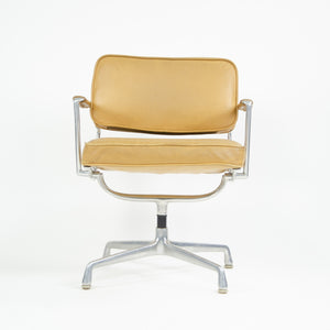 SOLD 1968 Eames Herman Miller Intermediate Aluminum Chair Leather Exceptionally Rare