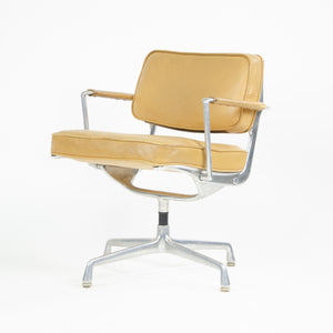 SOLD 1968 Eames Herman Miller Intermediate Aluminum Chair Leather Exceptionally Rare
