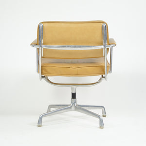 SOLD 1968 Eames Herman Miller Intermediate Aluminum Chair Leather Exceptionally Rare