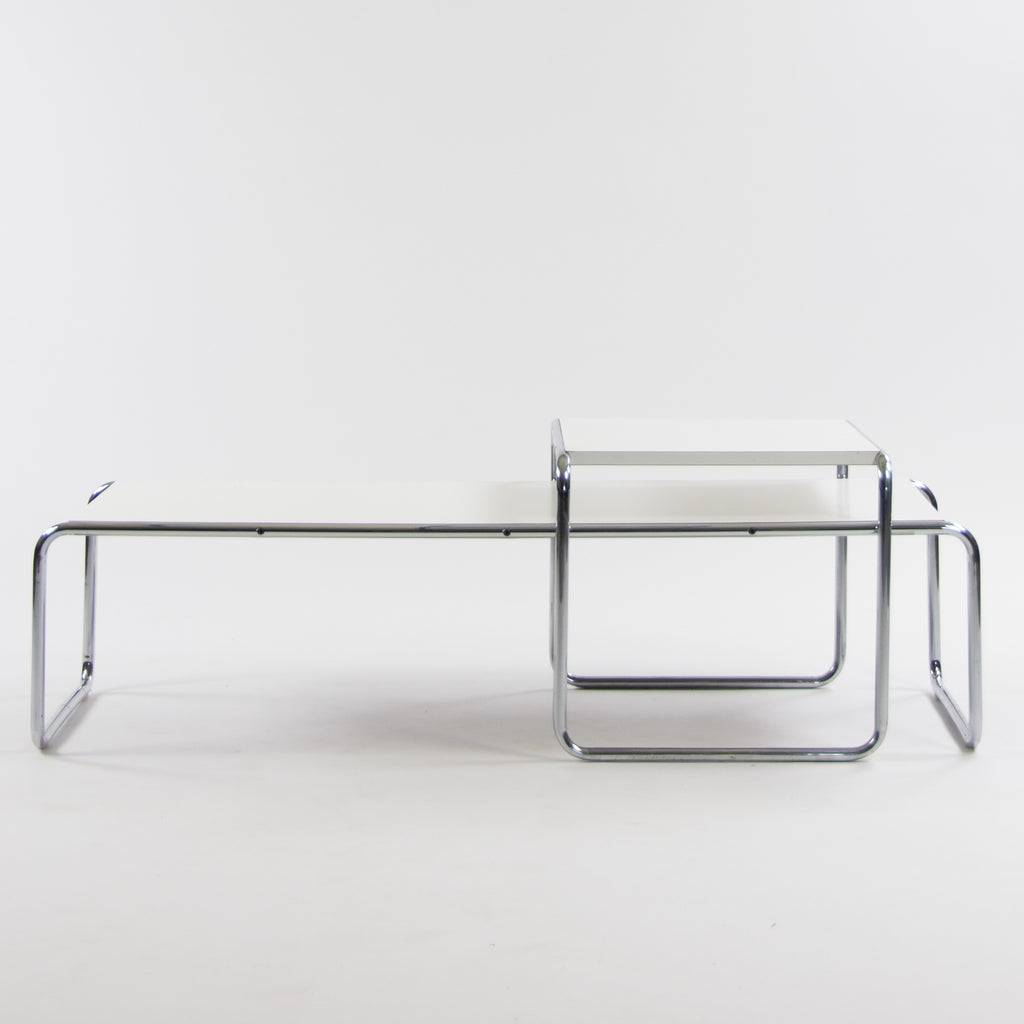 SOLD Marcel Breuer for Knoll Studio / International Laccio Side & Coffee Table Set