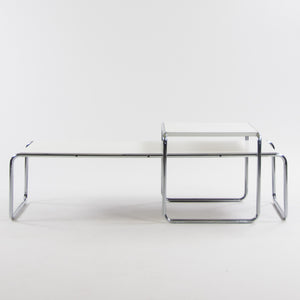 SOLD Marcel Breuer for Knoll Studio / International Laccio Side & Coffee Table Set