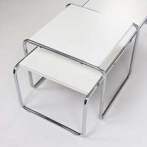 SOLD Marcel Breuer for Knoll Studio / International Laccio Side & Coffee Table Set