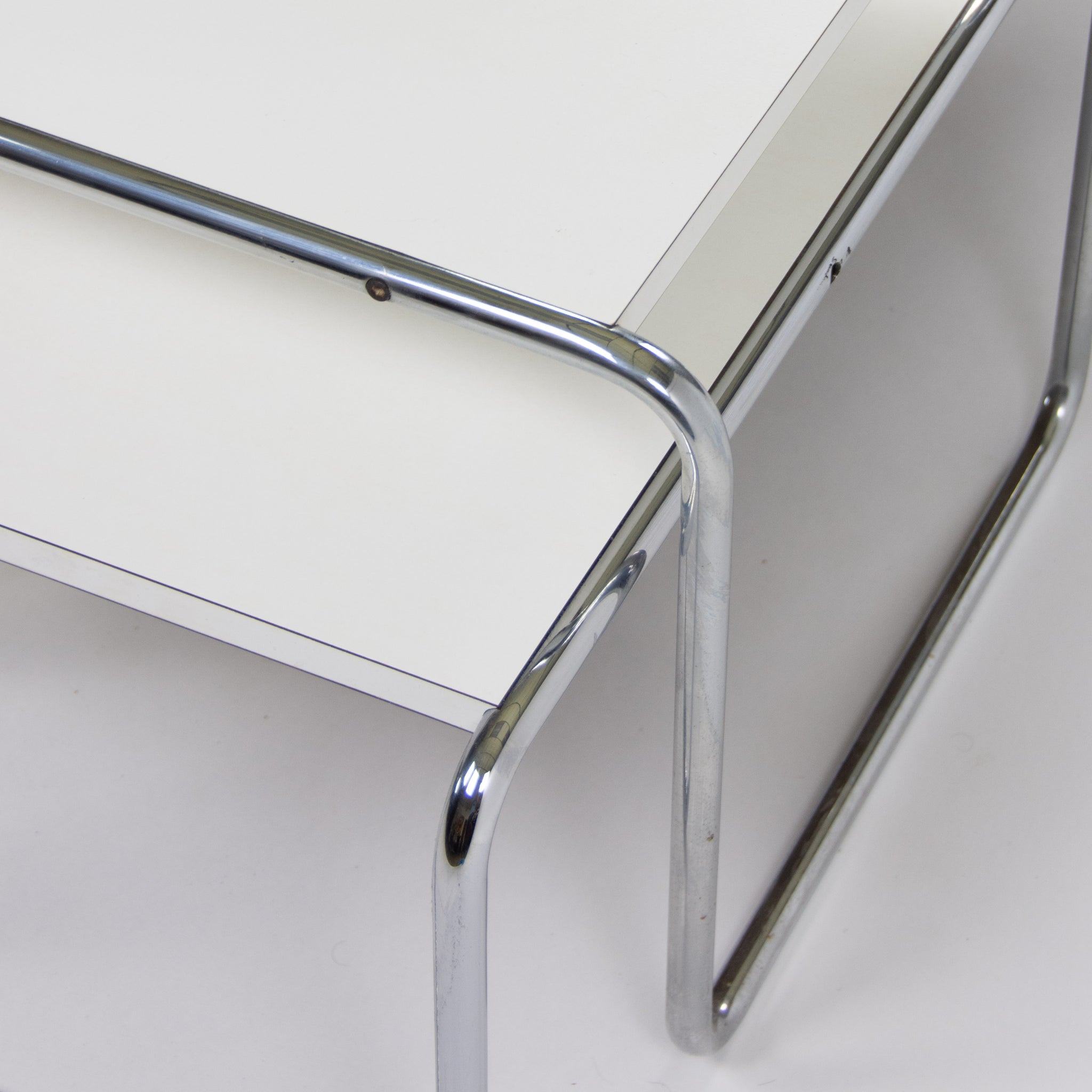 SOLD Marcel Breuer for Knoll Studio / International Laccio Side & Coffee Table Set