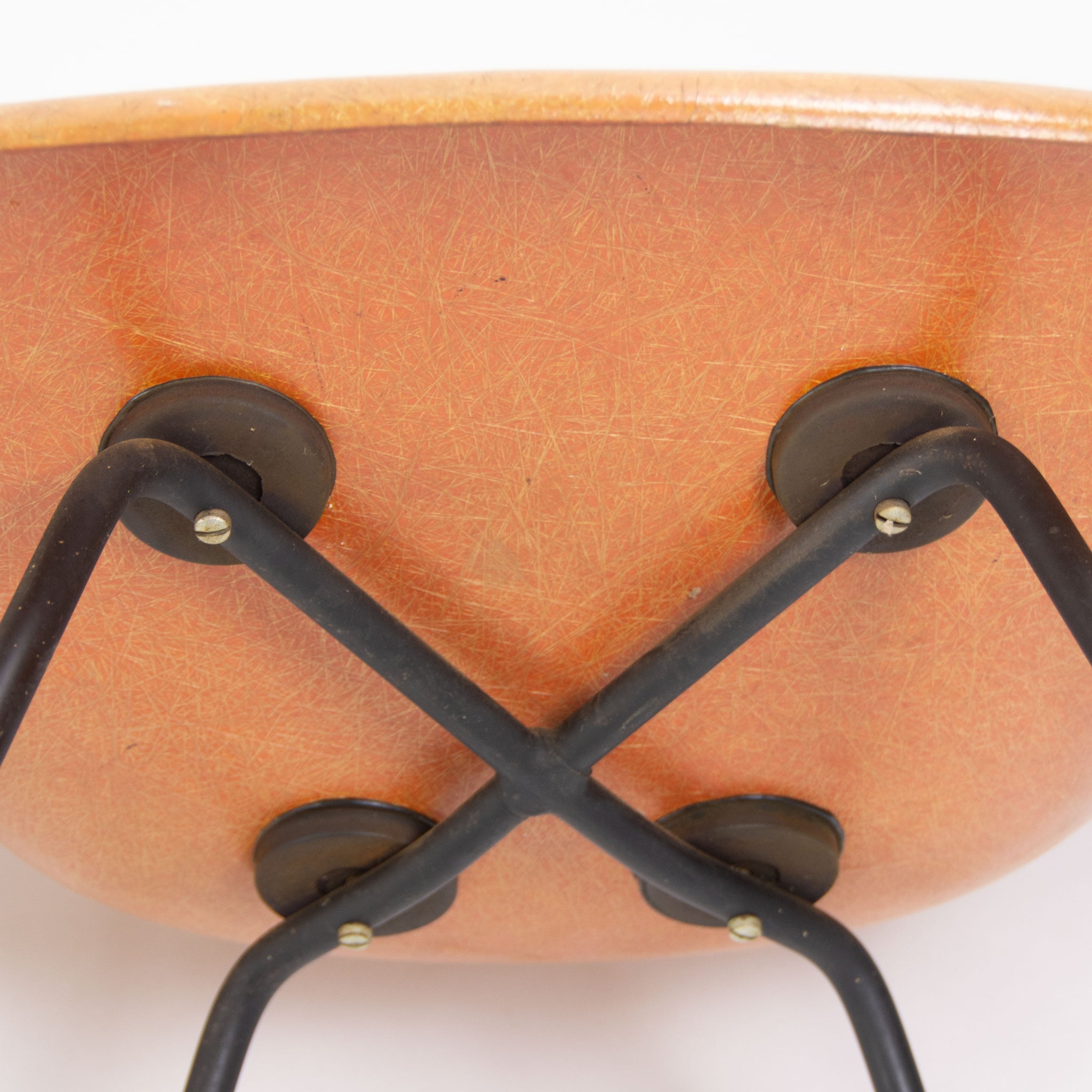 SOLD 1954 Set of Four Eames Herman Miller Zenith LAX Lounge Chair Armshell Fiberglass