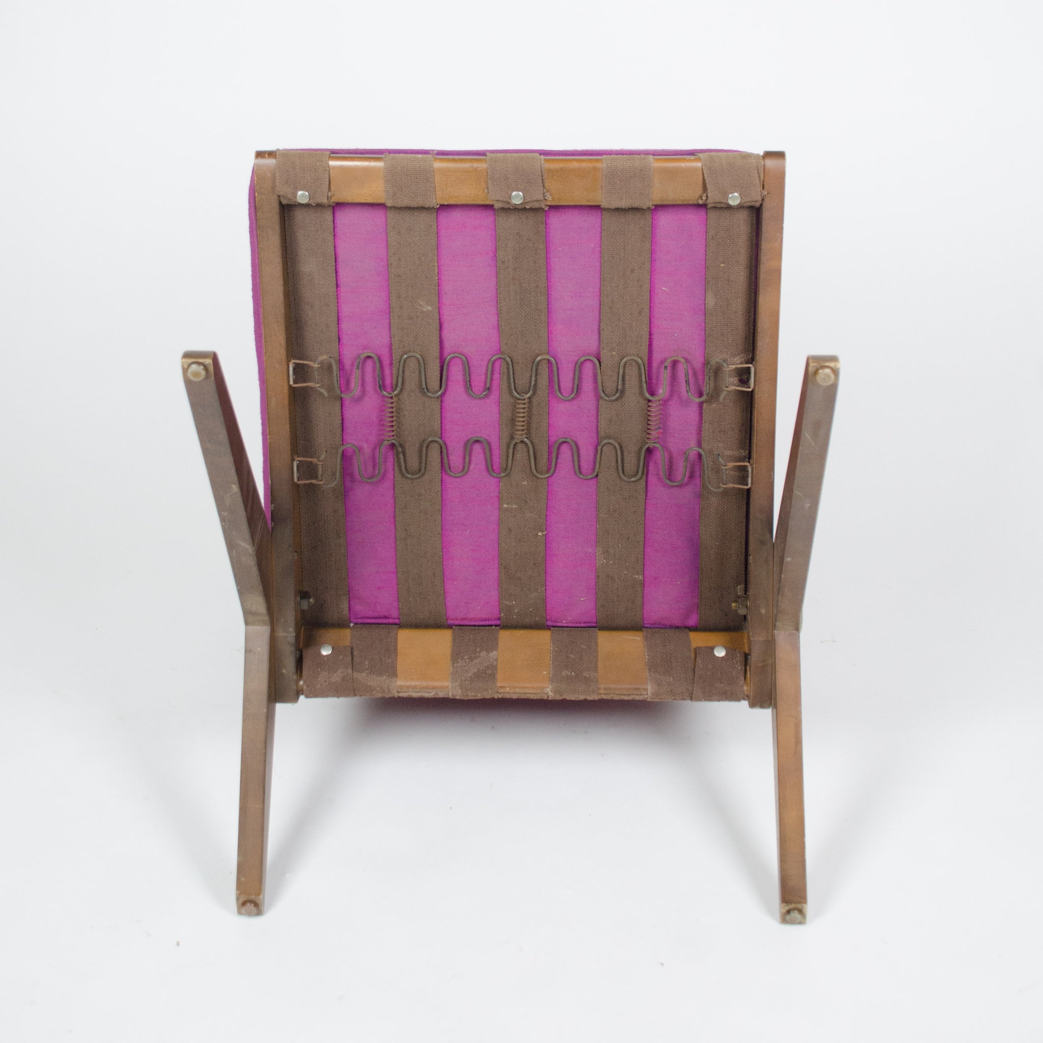 SOLD All Original Vintage Knoll Pierre Jeanneret No. 92 Scissor Lounge Chairs