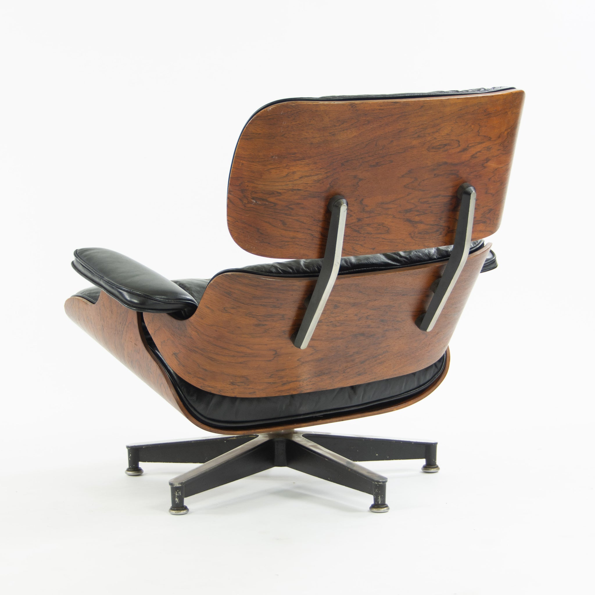 SOLD 1956 Holy Grail Herman Miller Eames Lounge Chair w Swivel Ottoman Boots 670 671