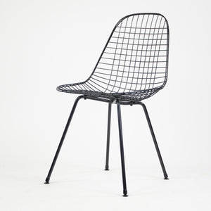 SOLD Set of 4 Herman Miller Eames 1950's Wire Outdoor Task Chair Newly Powder Coated