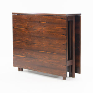 SOLD Brode Blindheim for Sykkylven Mobler Brazilian Rosewood Gateleg Dining Table