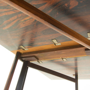 SOLD Brode Blindheim for Sykkylven Mobler Brazilian Rosewood Gateleg Dining Table