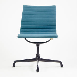 SOLD Herman Miller Eames 1985 Aluminum Group Executive Desk Chair Blue Fabric