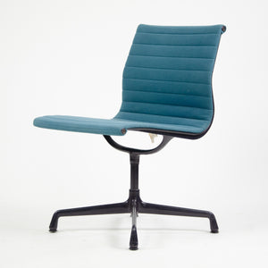 SOLD Herman Miller Eames 1985 Aluminum Group Executive Desk Chair Blue Fabric