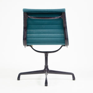 SOLD Herman Miller Eames 1985 Aluminum Group Executive Desk Chair Blue Fabric