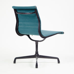 SOLD Herman Miller Eames 1985 Aluminum Group Executive Desk Chair Blue Fabric