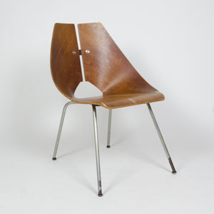 SOLD Original Ray Komai Molded Plywood Chair Eames Knoll, J.G. Furniture Co.