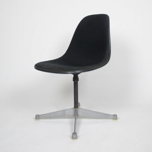 SOLD Herman Miller Eames Fiberglass Shell Chair with Alexander Girard Fabric 2x Available