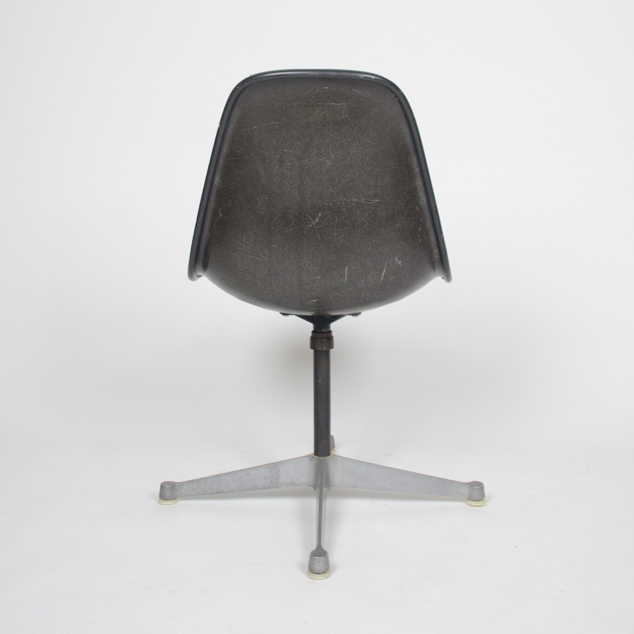 SOLD Herman Miller Eames Fiberglass Shell Chair with Alexander Girard Fabric 2x Available