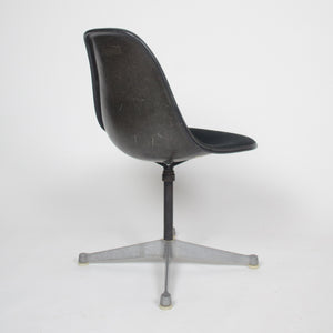 SOLD Herman Miller Eames Fiberglass Shell Chair with Alexander Girard Fabric 2x Available