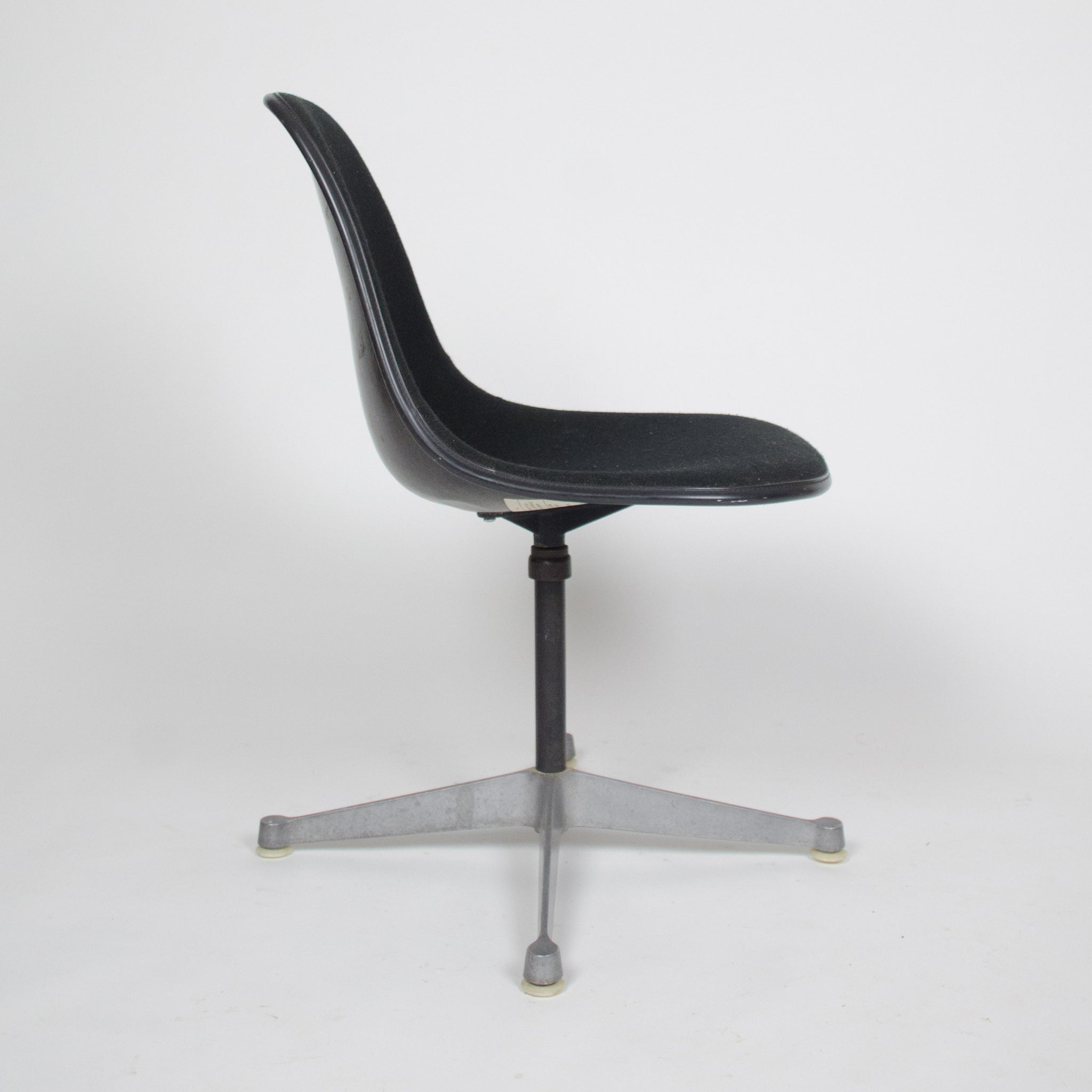 SOLD Herman Miller Eames Fiberglass Shell Chair with Alexander Girard Fabric 2x Available