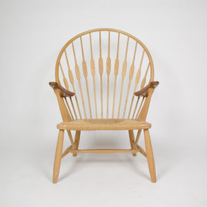 SOLD Hans Wegner for Johannes Hansen Peacock Chair Denmark