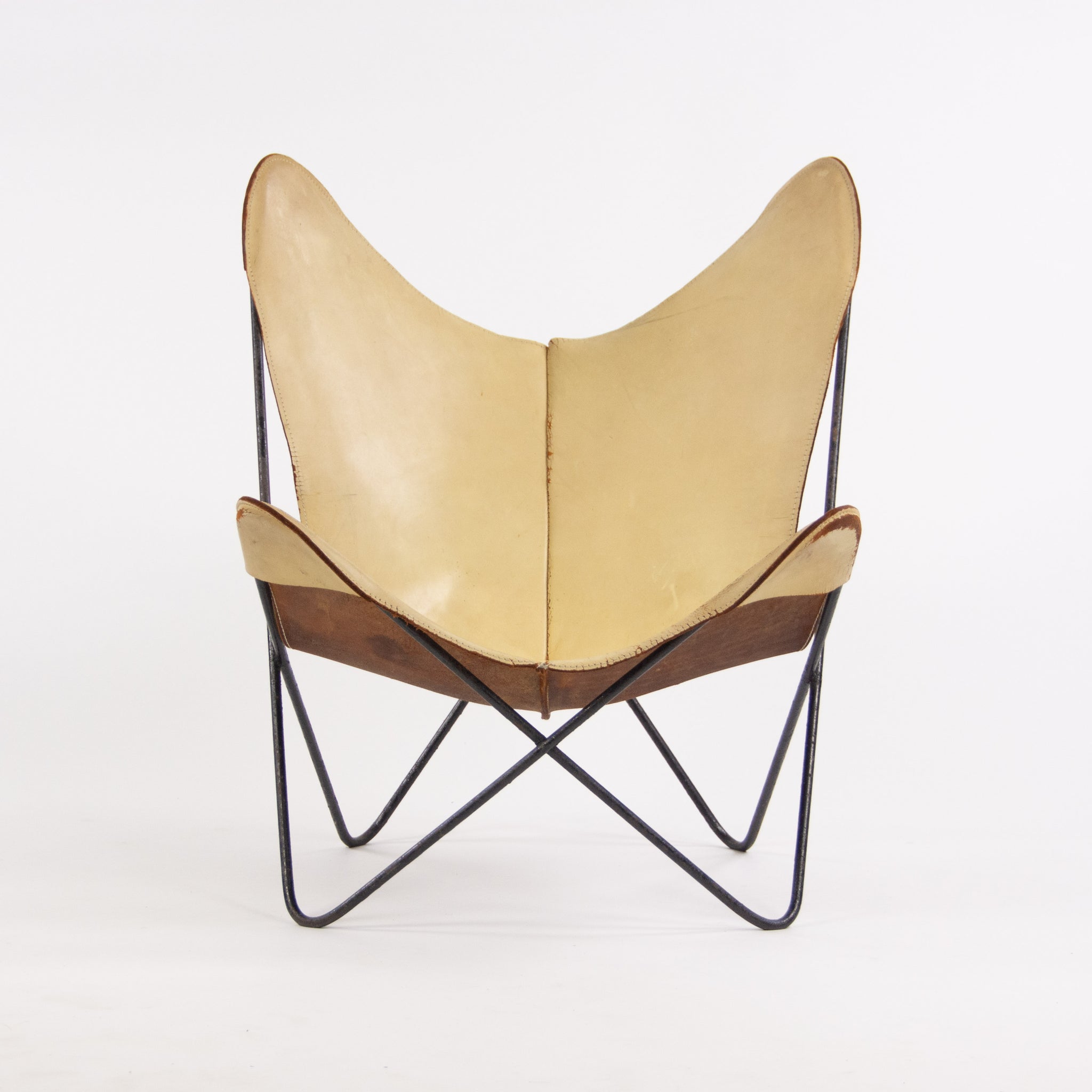 SOLD 1950's Vintage Knoll International BKF Butterfly Chair Jorge Ferrari Hardoy