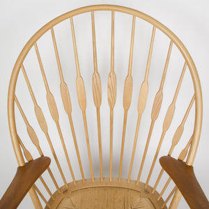 SOLD Hans Wegner for Johannes Hansen Peacock Chair Denmark