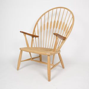 SOLD Hans Wegner for Johannes Hansen Peacock Chair Denmark