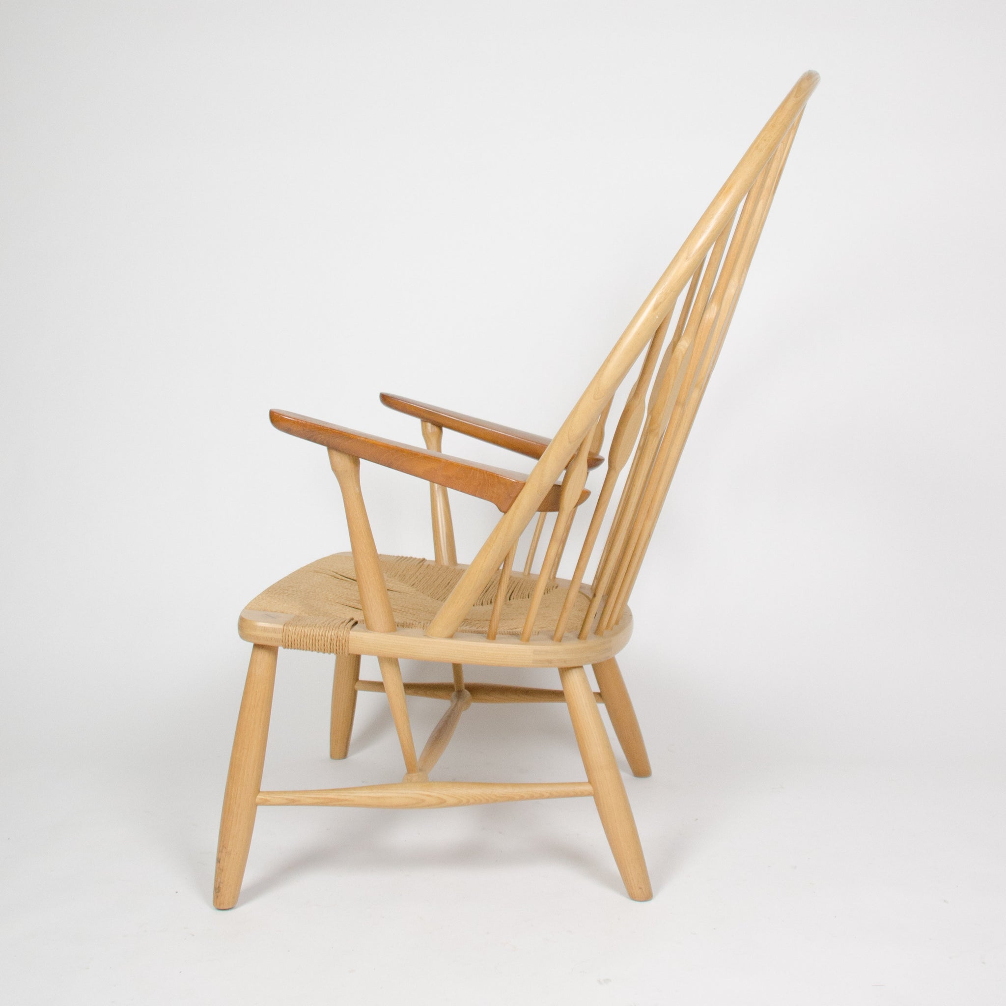 SOLD Hans Wegner for Johannes Hansen Peacock Chair Denmark