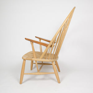 SOLD Hans Wegner for Johannes Hansen Peacock Chair Denmark