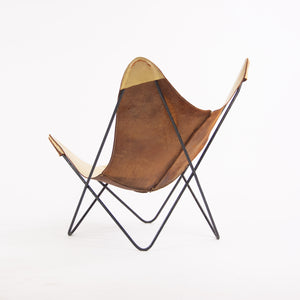 SOLD 1950's Vintage Knoll International BKF Butterfly Chair Jorge Ferrari Hardoy