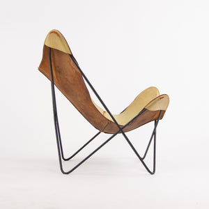 SOLD 1950's Vintage Knoll International BKF Butterfly Chair Jorge Ferrari Hardoy