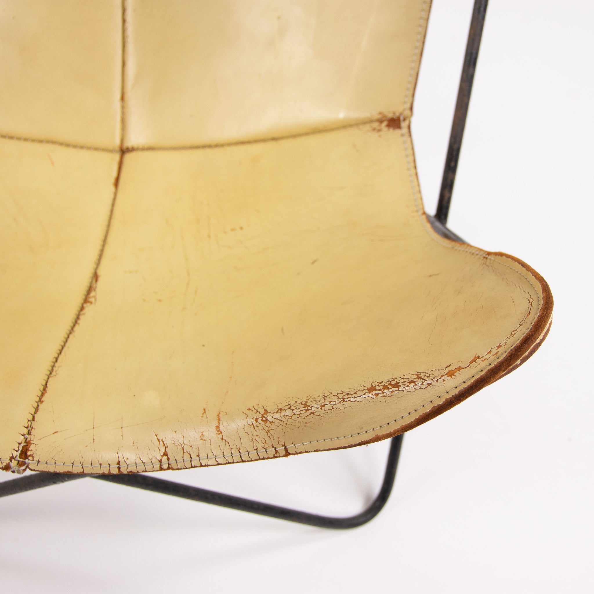 SOLD 1950's Vintage Knoll International BKF Butterfly Chair Jorge Ferrari Hardoy