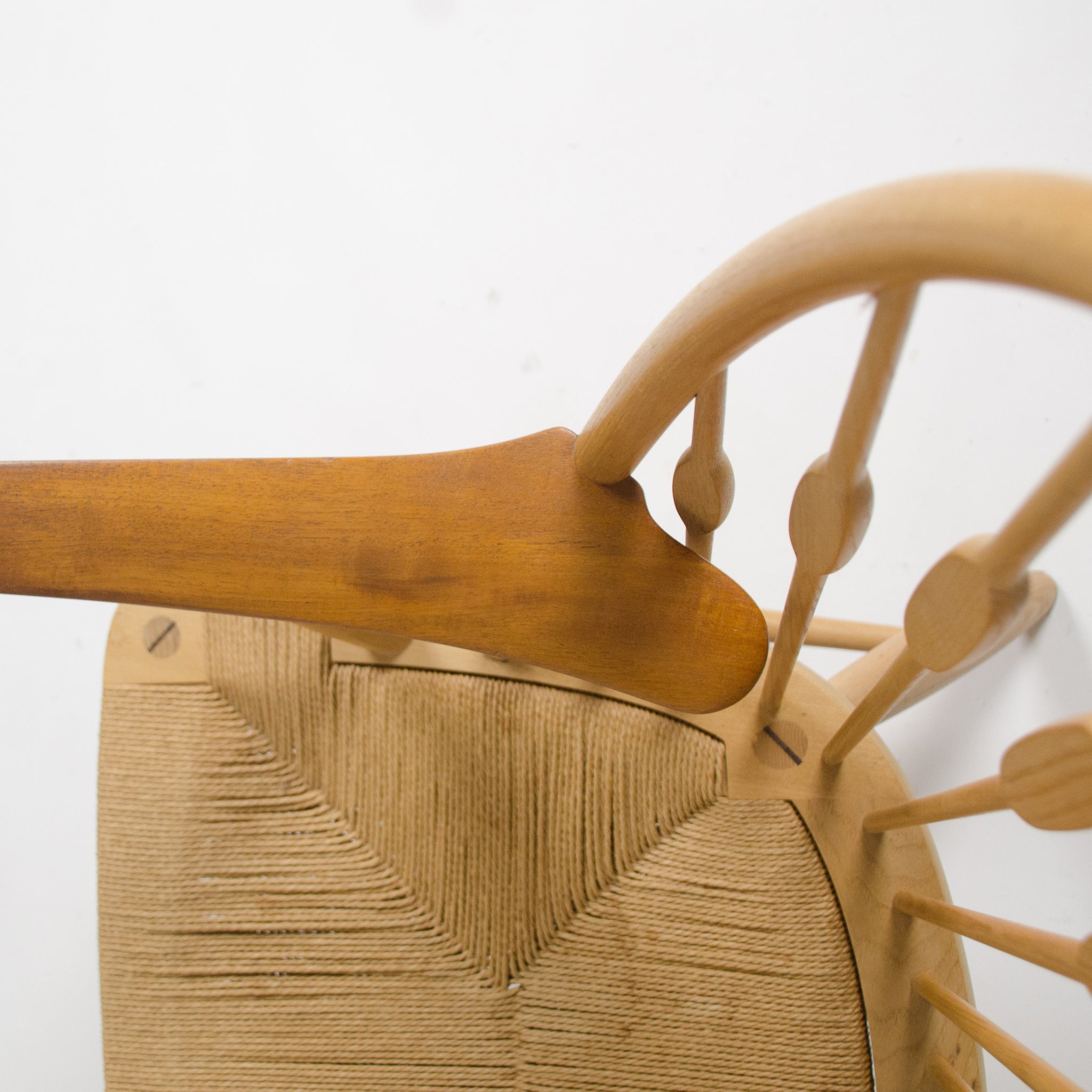 SOLD Hans Wegner for Johannes Hansen Peacock Chair Denmark