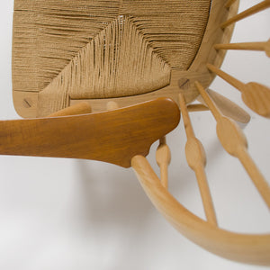 SOLD Hans Wegner for Johannes Hansen Peacock Chair Denmark