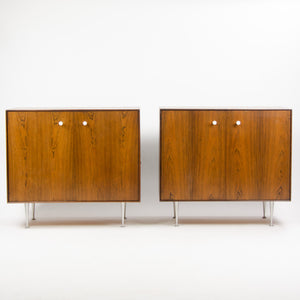 1950s George Nelson Herman Miller Thin Edge Rosewood Dresser Cabinet