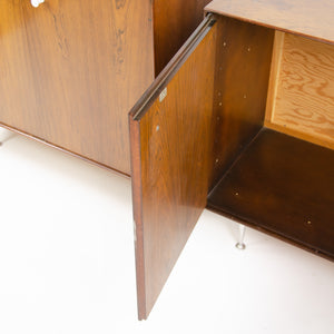 SOLD 1950s George Nelson Herman Miller Thin Edge Rosewood Dresser Cabinet