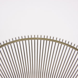 SOLD Knoll Warren Platner Polished Nickel 16 in Side Table Multiples Available