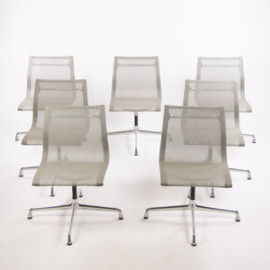 SOLD Herman Miller Eames Low Aluminum Group Management Side / Desk Chair Mesh Armless 7 Available