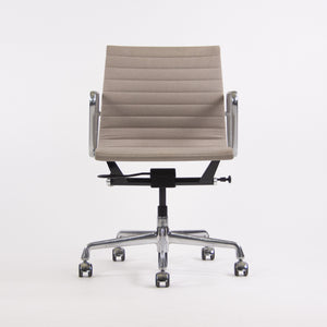 SOLD Herman Miller Eames 2010 Low Aluminum Group Management Desk Chair Tan Fabric
