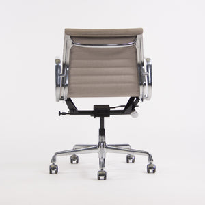 SOLD Herman Miller Eames 2010 Low Aluminum Group Management Desk Chair Tan Fabric