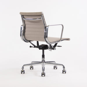 SOLD Herman Miller Eames 2010 Low Aluminum Group Management Desk Chair Tan Fabric