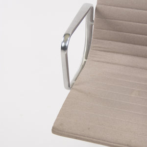 SOLD Herman Miller Eames 2010 Low Aluminum Group Management Desk Chair Tan Fabric