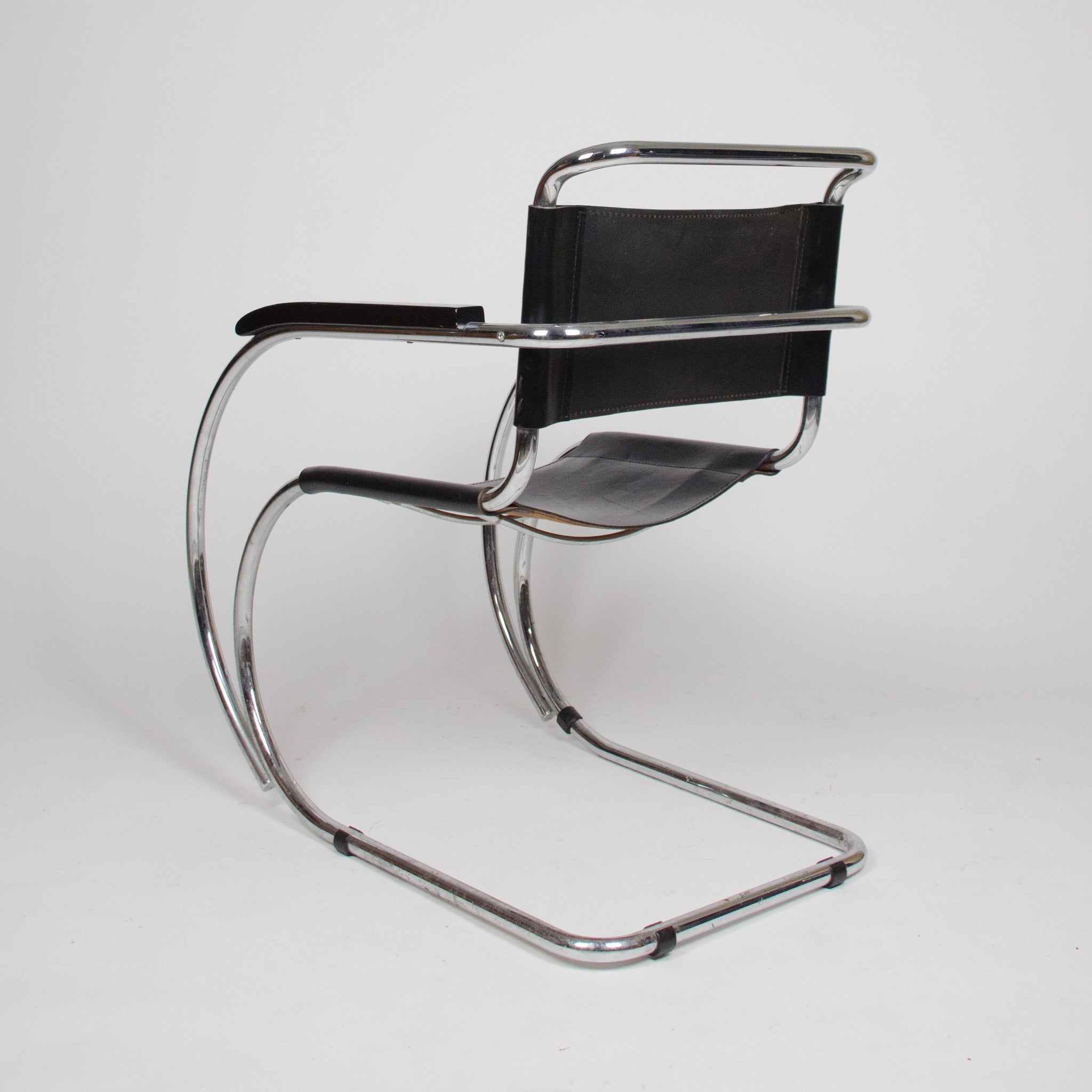SOLD Knoll International Mies Van Der Rohe MR20 Armchairs Bauhaus Eames (1 pair)
