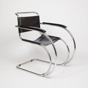 SOLD Knoll International Mies Van Der Rohe MR20 Armchairs Bauhaus Eames (1 pair)