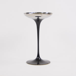 SOLD 1950's Vintage Eero Saarinen For Knoll International Tulip Ashtray Black Pedestal