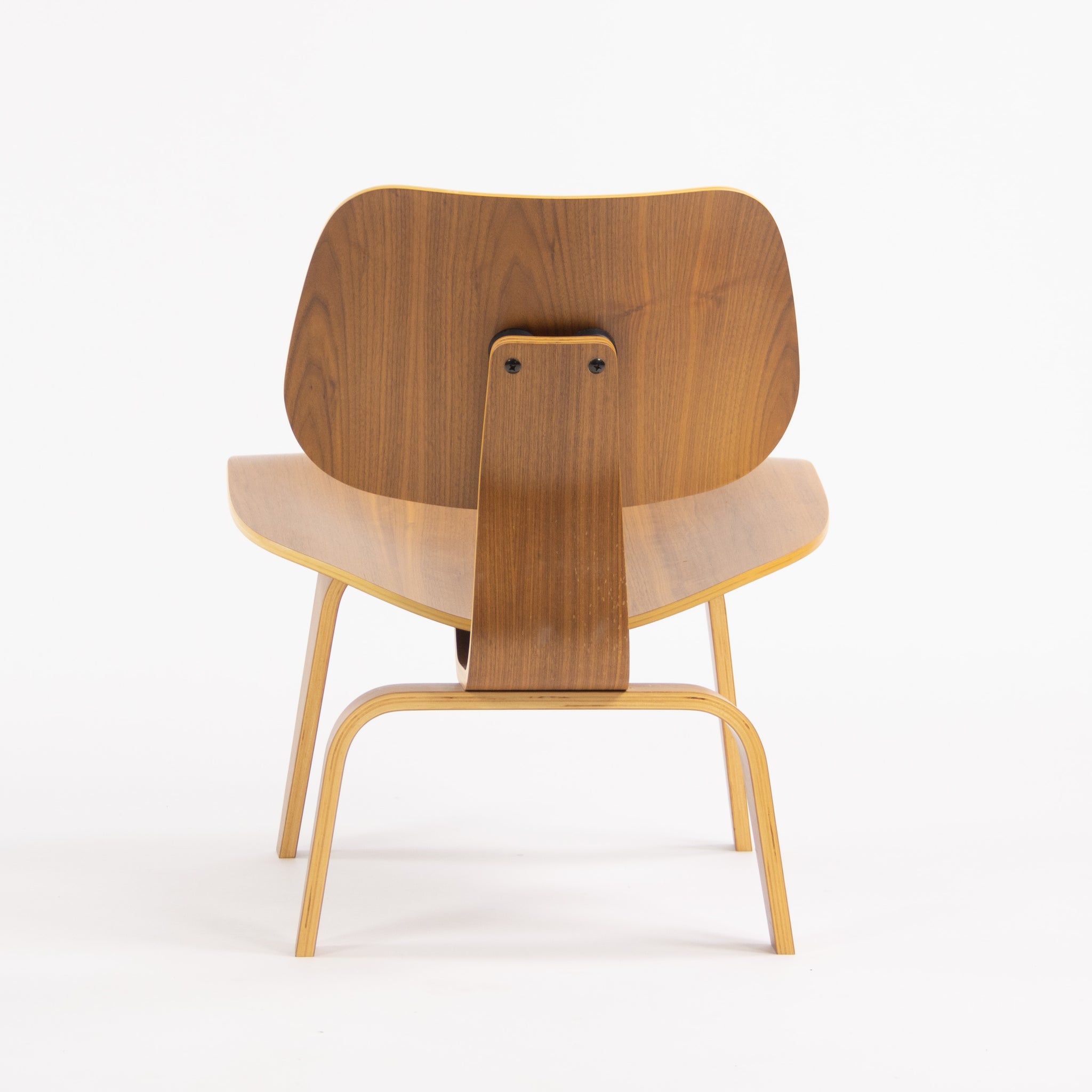 SOLD Herman Miller Eames 2006 LCW Plywood Lounge Chair with Walnut Veneer Finish