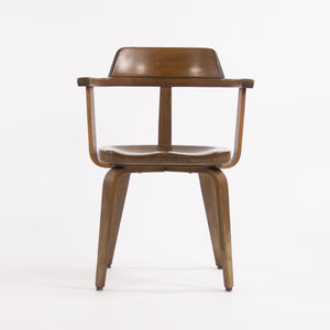 SOLD 1951 Walter Gropius for Thonet W199 Dining Armchair Bauhaus from Chicago